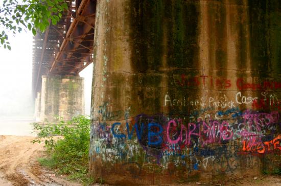 Under the bridge